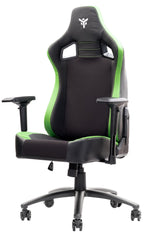 itek Gaming Chair SCOUT PM30 - PVC and Fabric - 4D Armrests - Black Green