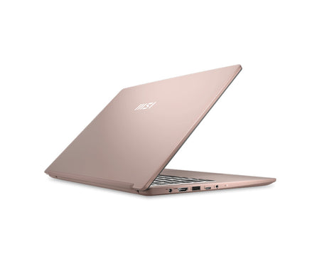 NB MSI MODERN 14 C12M (Iris Xe Graphics) 14"FHD 60Hz 45%NTSC IPS Level-i7-1255U-8GB-512GB NVME SSD-Windows 11 Home + BEIGE ROSE