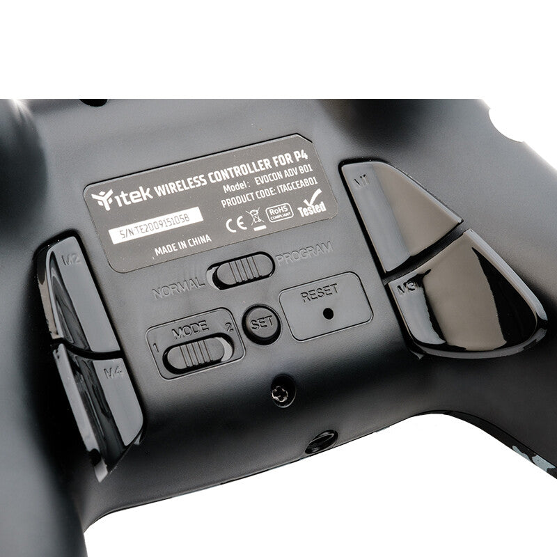 Controller EVOCON ADV B01 - Bluetooth- PC- PS4- DualShock- Tasti Progr- TouchPad Axis6- Camo