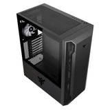 Case VERTIBRA X210 - Gaming Middle Tower- 12cm ARGB fan- 2xUSB3- Side Panel Temp Glass