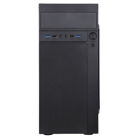 Case THEON - Mini Tower- mATX- PSU 500W- 2xUSB3- Full Black