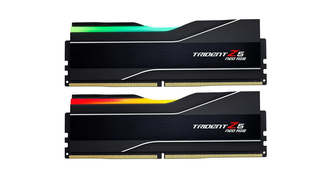 G.Skill DIMM 32GB DDR5-6000 (2x16GB) Dual-Kit- Trident Z NEO RGB- AMD EXPO- Black