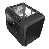 Case QBO 8 EVO - Micro ATX- USB3- 200+120mm ARGB fan- Card Reader- 3x Trasp Window