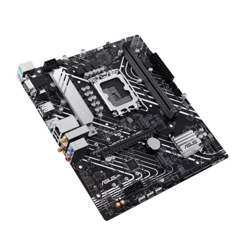 MB Asus 1700 Intel PRIME H610M-A WIFI- PCIe4- M.2- 2xDDR5- HDMI- DP- VGA- SATA3- USB3.2 Gen1- mATX