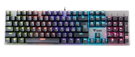 X10 Gaming Keyboard - Mechanical - Blue Switch - 104 keys - Rainbow LED with 12 modes