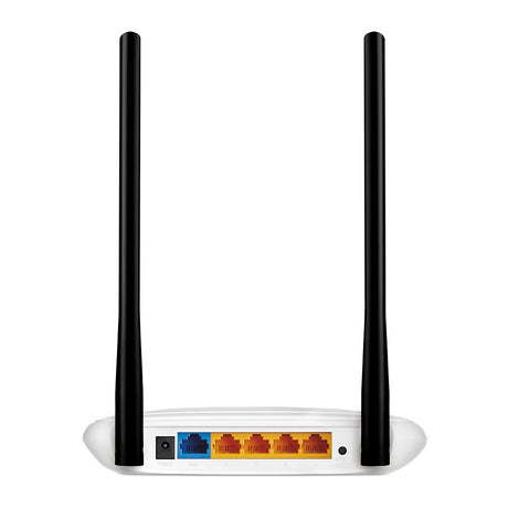 TP-LINK Router Wi-Fi N300- 2T2R- 300Mbps- 5 porte 10/100M-  2 antenne fisse 5dBi- Wirelesse / Power On/Off- WPS