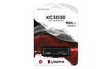 KINGSTON SSD KC3000 - 1TB M.2 PCIe Gen4x4 (R7000 - W6000)