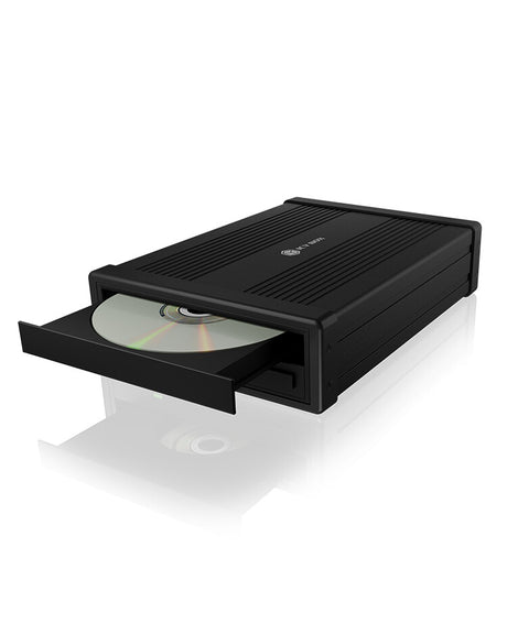 ICY BOX Case esterno per DVD/Blue Ray  SATA da 5.25" nero