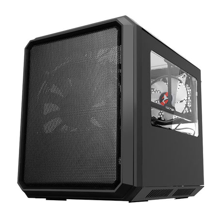 Case QBO 8 EVO - Micro ATX- USB3- 200+120mm ARGB fan- Card Reader- 3x Trasp Window