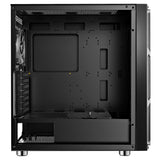 Case MAJES 20 EVO - Gaming Full Tower- 2x20cm ARGB fan- USB3- Front & Side Panel Temp Glass