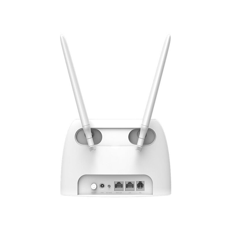 Tenda 4G ROUTER 4G06 - CAT4- 802.11 b/g/n- 2.4GHz: 300Mbps- 1P 10/100Mbps WAN/LAN- 1P 10/100Mbps LAN- VoLTE- 2Ant- WPS