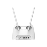 Tenda 4G ROUTER 4G06 - CAT4- 802.11 b/g/n- 2.4GHz: 300Mbps- 1P 10/100Mbps WAN/LAN- 1P 10/100Mbps LAN- VoLTE- 2Ant- WPS