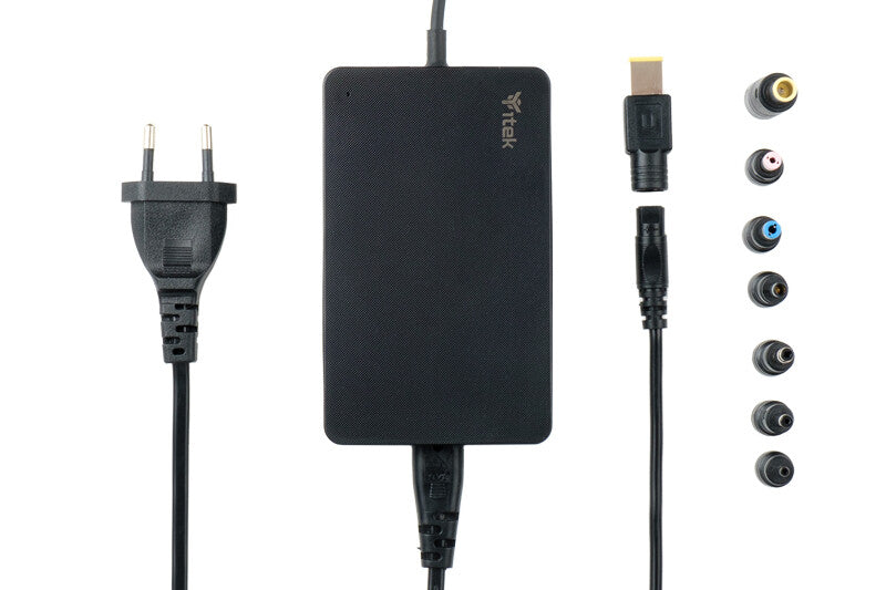 Alimentatore Universale per Notebook - 90W- 8 connettori- Slim Design
