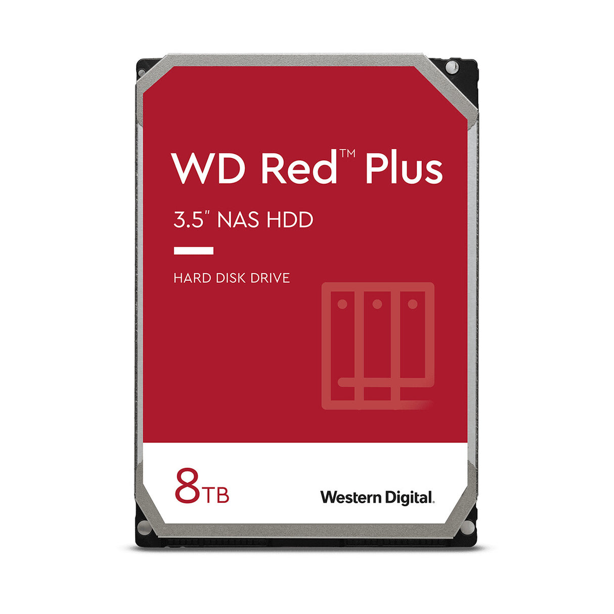 HDD WD Red Plus 3.5" - 8TB- 5400RPM- 256MB