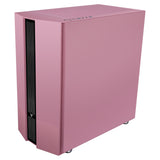 Case LIFLIG P41 - Gaming Mini Tower- mATX- 12cm ARGB fan- 2xUSB3- Side Panel Temp Glass- Pink Edition