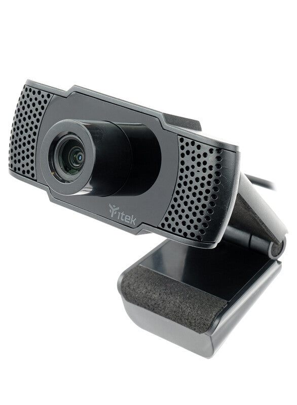 Webcam con Microfono W300 - Full HD- 30FPS- USB- treppiede