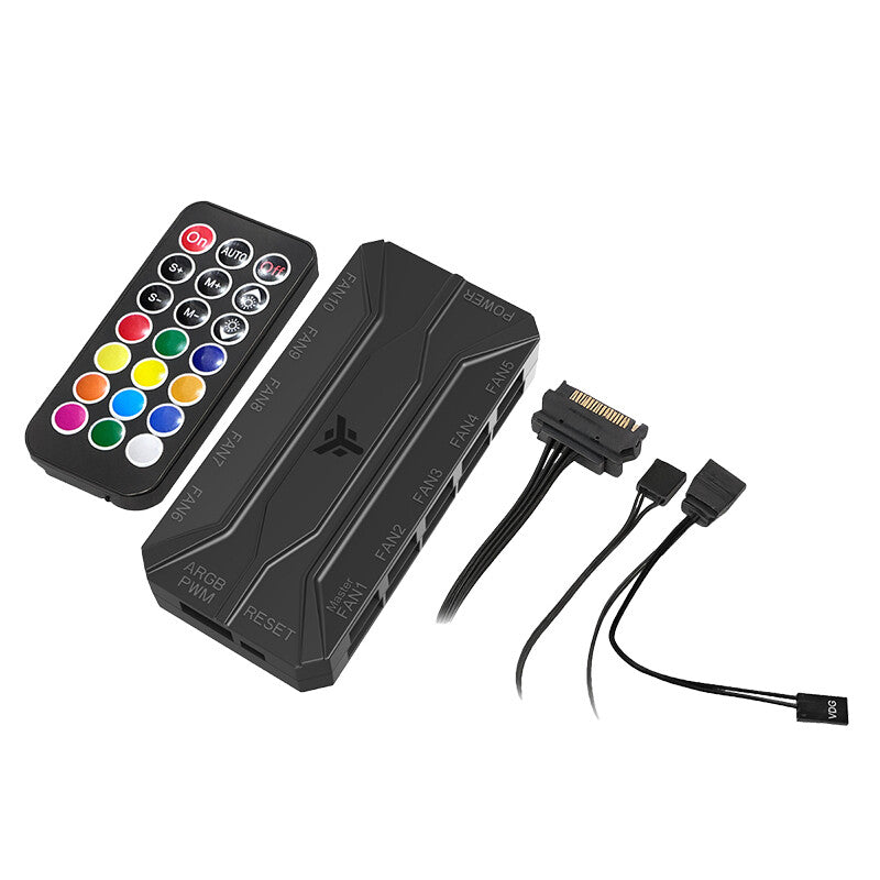 Case NETRON CURVED - Gaming Tower- ATX- 3x12cm ARGB fan- 2xUSB3- Type-C- Darker Temp Glass Side & Front Panel- Display