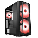 Case MAJES 20 EVO - Gaming Full Tower- 2x20cm ARGB fan- USB3- Front & Side Panel Temp Glass