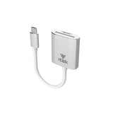 ITEK Adattatore USB-C a Card Reader SD/TF (104Mbs)