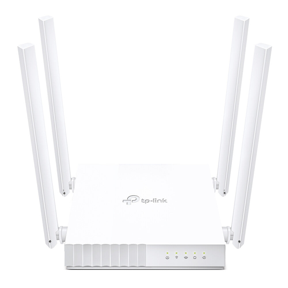 TP-LINK Router Wi-Fi AC750 Dual Band- 300 Mbps at 2.4 GHz +433 Mbps 5 GHz-1×10/100M WAN Port-4×10/100M LAN P