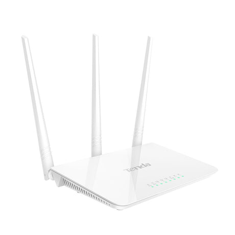 Tenda ROUTER WIRELESS F3 - 802.11 b/g/n- 2.4GHz: 300Mbps- 1xFE WAN- 3xFE LAN- 3 ant 5dBi