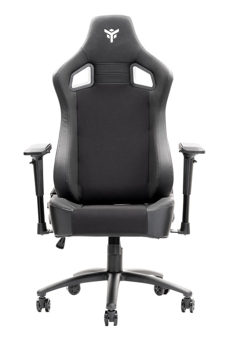 itek Gaming Chair SCOUT PM30 - PVC e Tessuto- Braccioli 4D- Nero Bianco