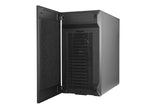 Case Silencio S400- 2USB3-3.5mm Headset Jack (Audio+Mic)-SD card reader-120mm Front Fan 120mm Rear Fan-Radiator Support- NO PSU