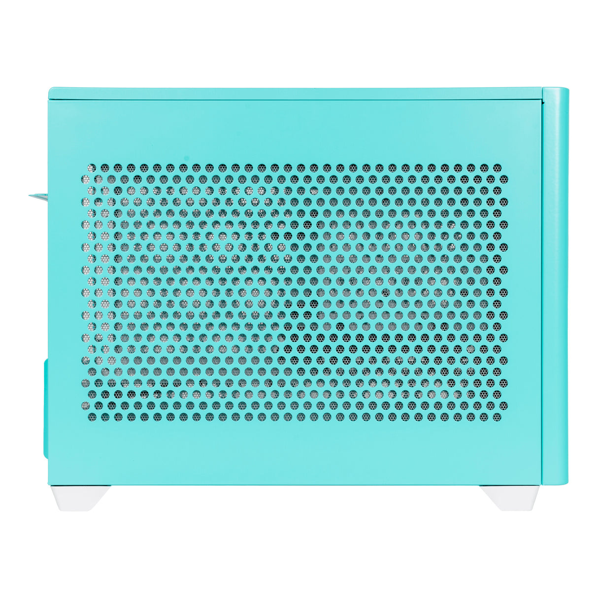 Case MasterBox NR200P- Cyan Mini ITX-2xUSB3.2-3.5mm Headset Jack(Audio+Mic)-2x120mm Top Fans-Radiator Support-NO PSU