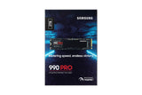 SSD SAMSUNG 990 PRO - 2TB M.2 PCIe Gen4x4 (R7400- W6900)