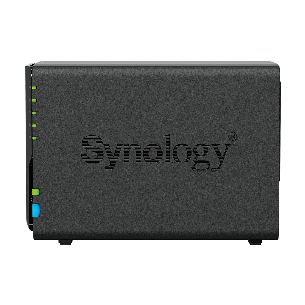 Synology NAS DS224+ 2-Bay 2.5"/3.5" SSD/HDD- Intel Celeron J4125 2GB D4- 2xUSB3- 2xRJ45