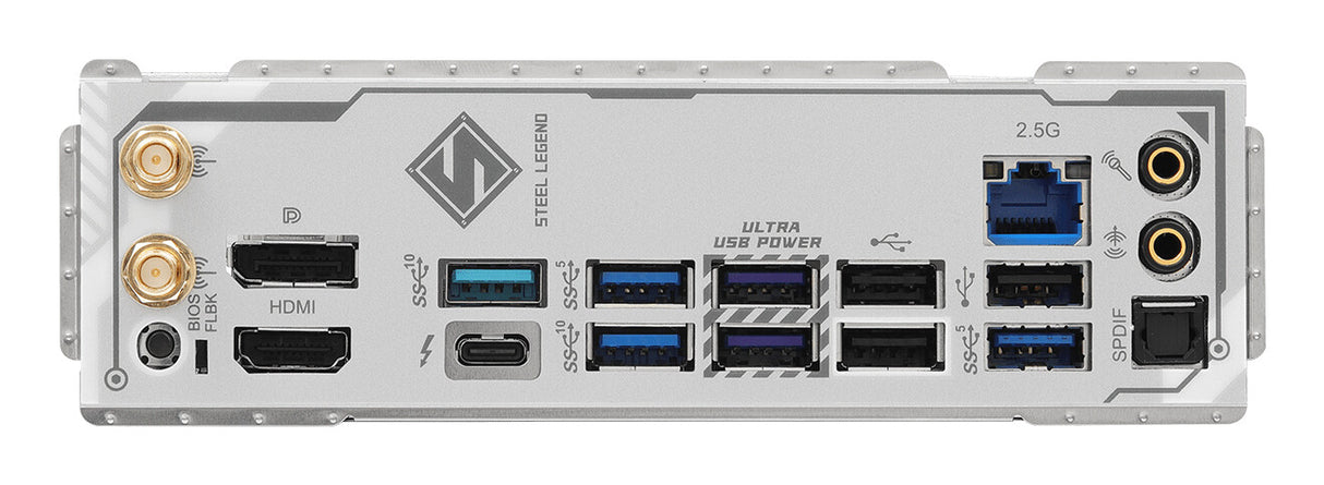 MB Asrock 1851 Intel B860 STEEL LEGEND WIFI- 4*DDR5 4*SATA3- 4*M.2- HDMI- DP- WiFi 6E + BT- ATX