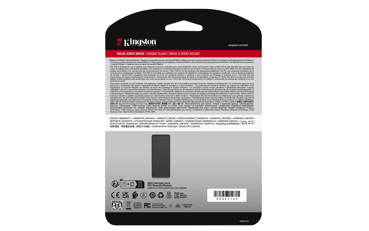 Kingston  SSD A400 960GB 2.5" SATA III