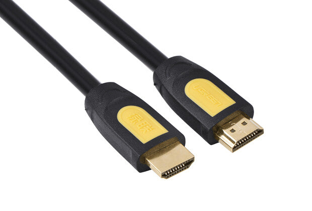 UGREEN HDMI 2.0 Round Cable 2m (Yellow/Black)