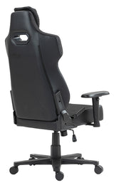 itek Gaming Chair SHUTTLE PM66 - PVC e Tessuto- Braccioli 3D- Nero Nero