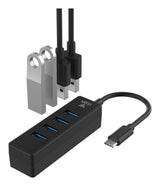 ITEK HUB USB-C maschio- 4xUSB3.0