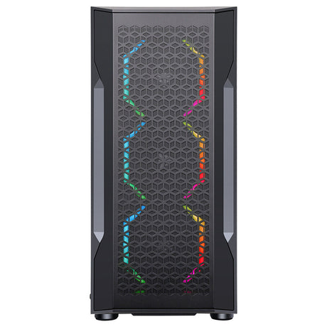 Case SUPREME TB - Gaming Full Tower- 4x12cm ARGB fan- 2xUSB3- Side Glass