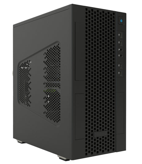 Case SMALLCOM-P - Mini Tower- mATX- USB3- 2XUSB2- Type-C- Mesh