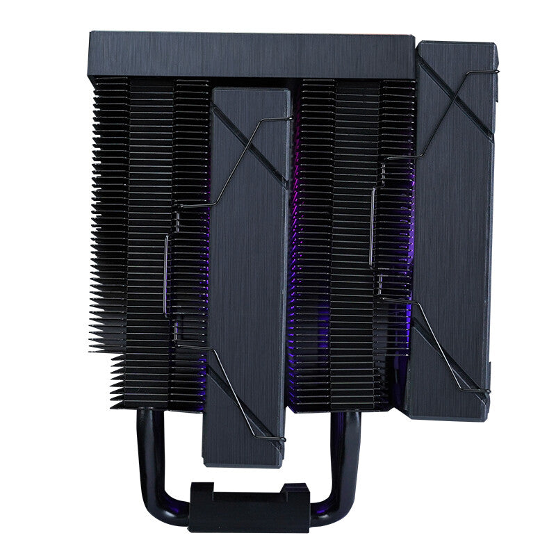 Dissipatore ad aria ICY-6HATP -  Skt universale- 250W TDP- 6 Heatpipe- 2x12cm ARGB Fan- Digital Display