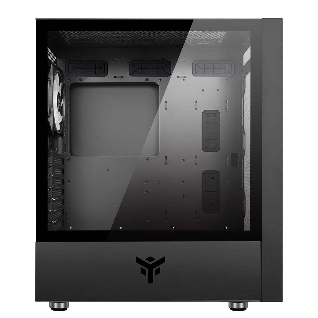 Case VERTIBRA H210 - Gaming Middle Tower- 4x12cm ARGB fan- 2xUSB3- Side Panel Temp Glass