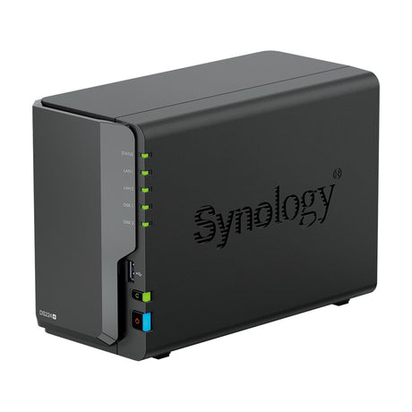 Synology NAS DS224+ 2-Bay 2.5"/3.5" SSD/HDD- Intel Celeron J4125 2GB D4- 2xUSB3- 2xRJ45