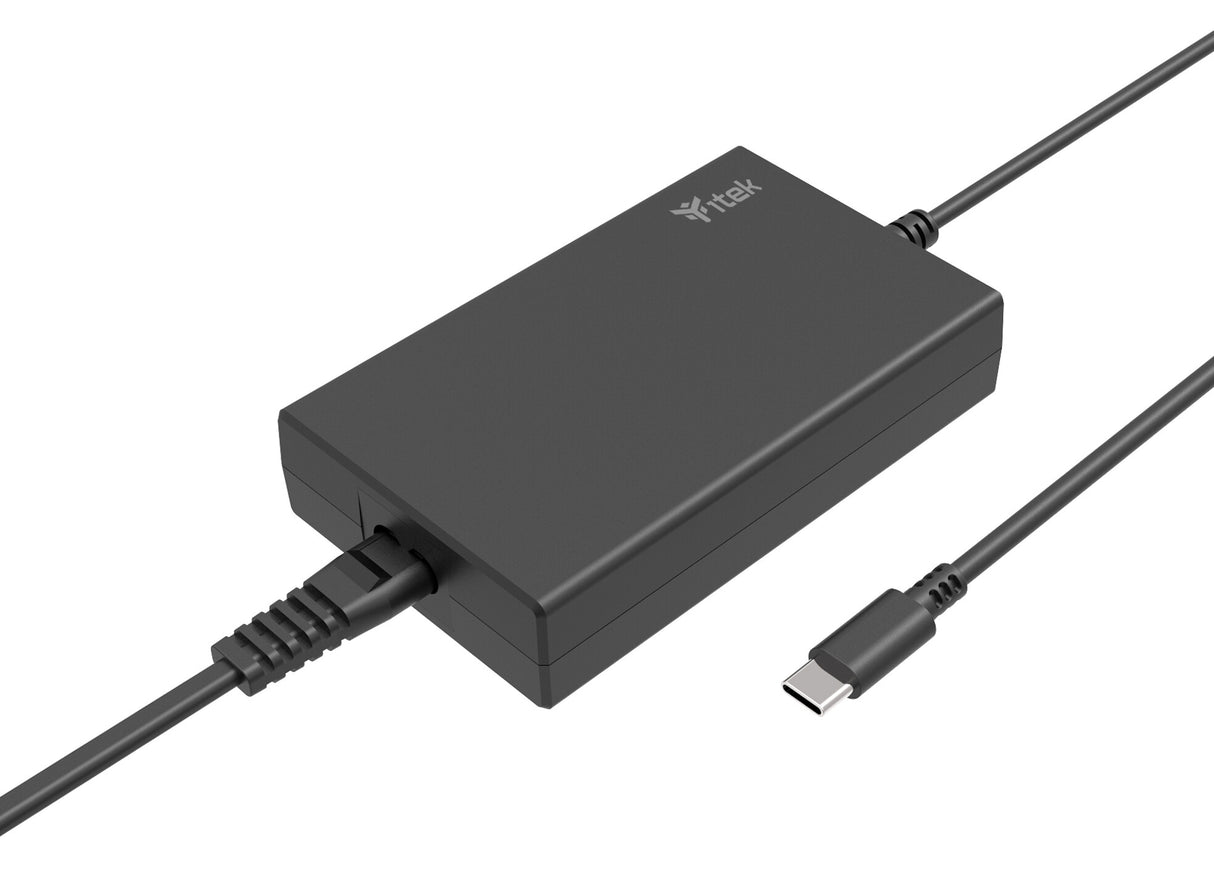 Alimentatore Universale per Notebook e Dispositivi USB-C- PD - 100W- Tecnologia GaN- Super Slim- USB-C e 8 connettori