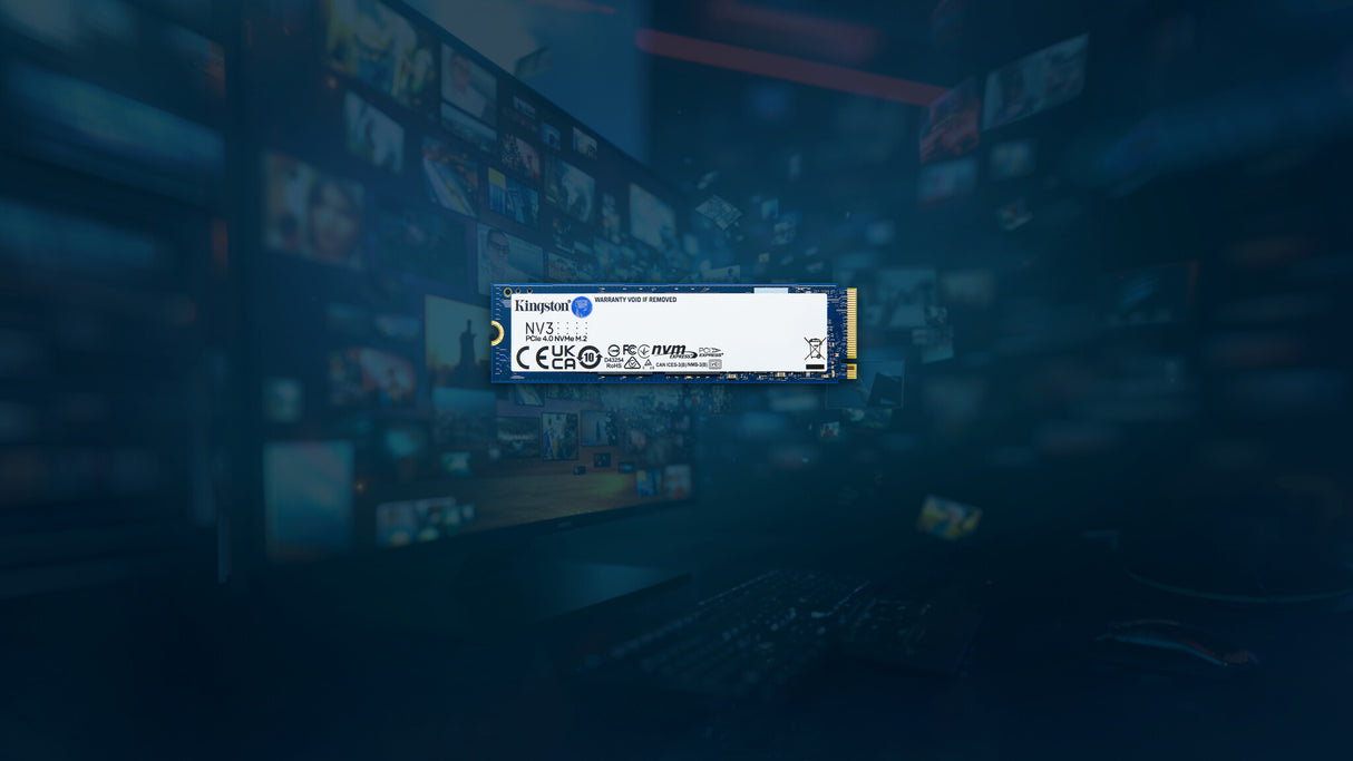 KINGSTON SSD NV3 - 1TBGB M.2 PCIe Gen4x4 (R6000 - W4000)