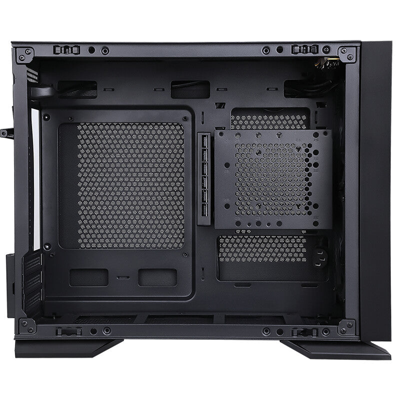 Case GALAXY 2Q - ITX Mini Tower- 2x12cm ARGB fan- 2xUSB3- 2x Front Panel- Side Glass