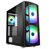 Case MAJES 20 EVO - Gaming Full Tower- 2x20cm ARGB fan- USB3- Front & Side Panel Temp Glass