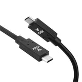 ITEK Cavo USB3.2 Gen2 Type-C maschio a maschio- 4K 60Hz- 20G data- 100W power- lunghezza 1m