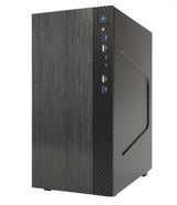 Case SMALLCOM-B - Mini Tower- mATX- 2xUSB3- 2XUSB2- Brushed