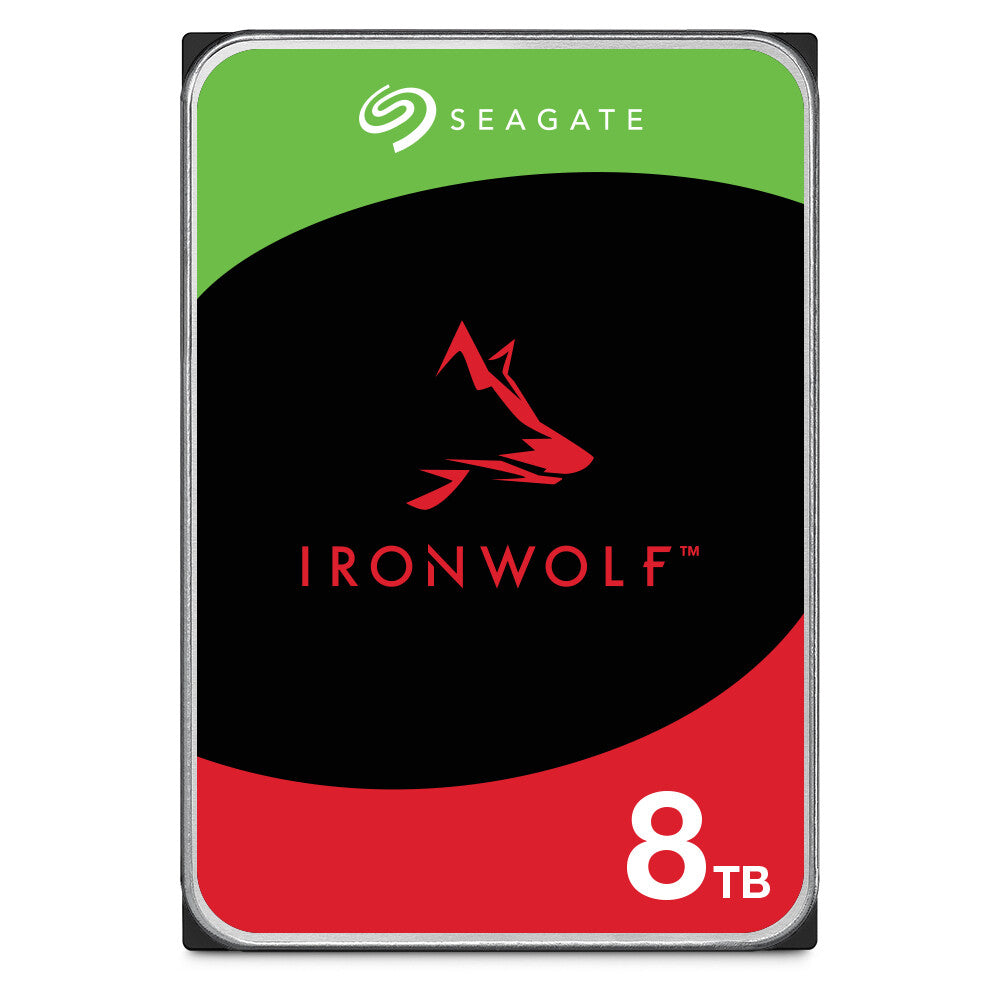 HDD SEAGATE IronWolf 3.5" - 8TB - NAS - 7200RPM - 256MB