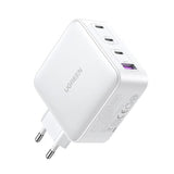 UGREEN Caricatore USB 100W GaN Nexode- 3x Type-C- 1xUSB3 White