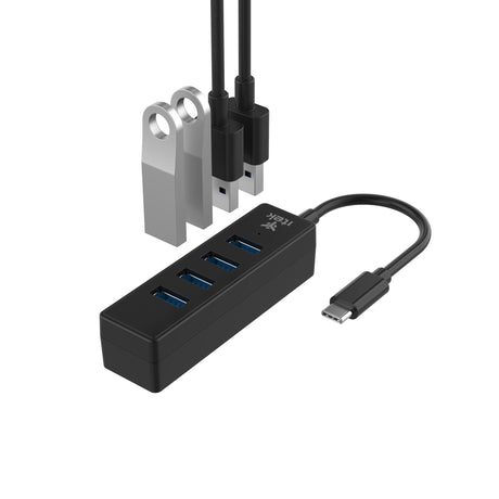 ITEK HUB USB-C maschio- 4xUSB3.0